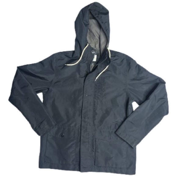 Boys Old Navy Navy Rain Jacket - Picture 1 of 9